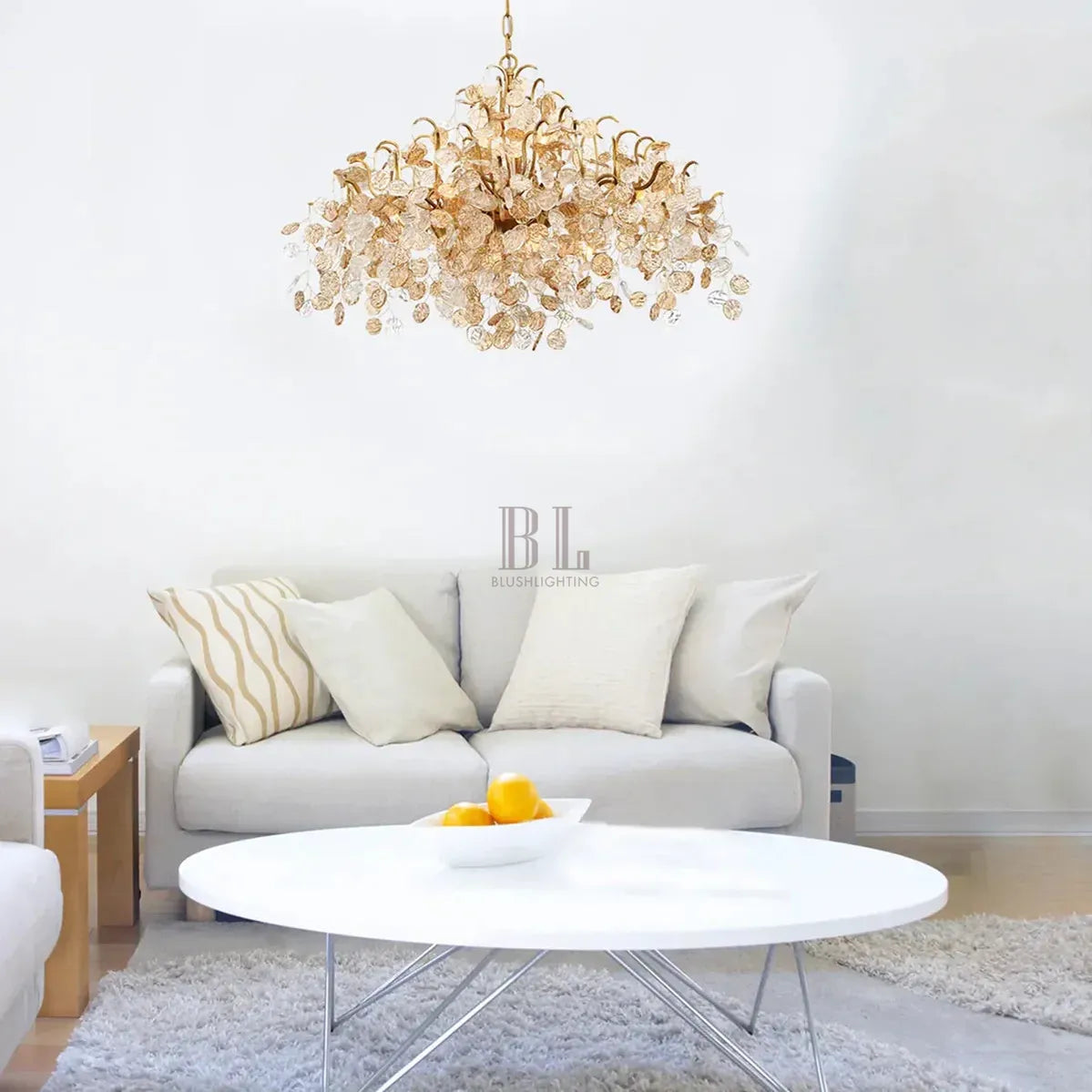 Campo Round Chandelier 8 Light 26"W-Briglighting