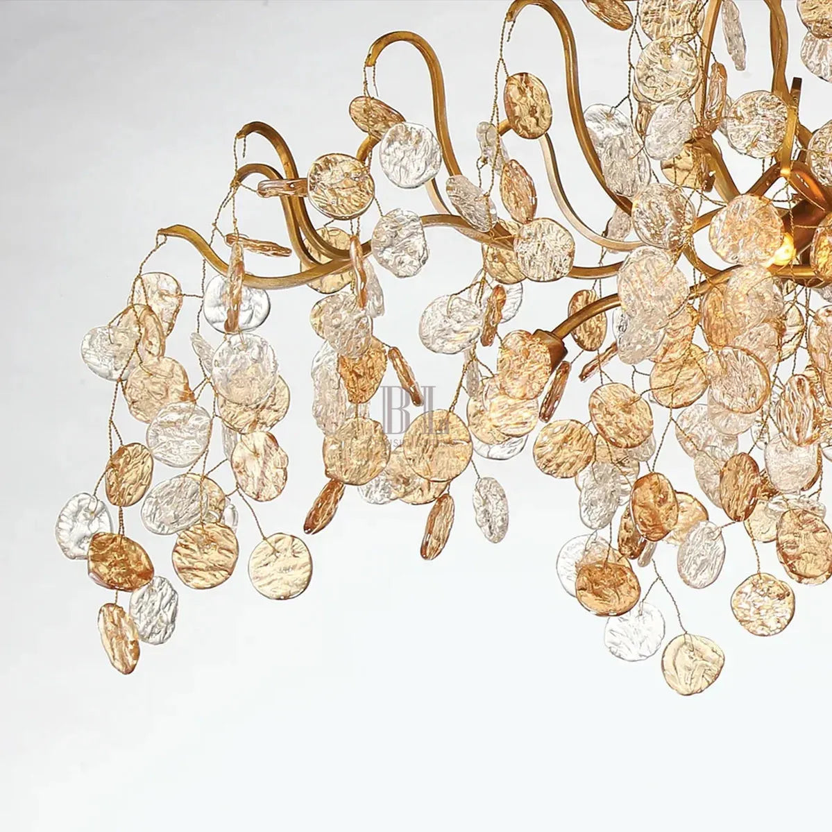 Campo Round Multi-Tier Chandelier 33-Light 47"W-Briglighting