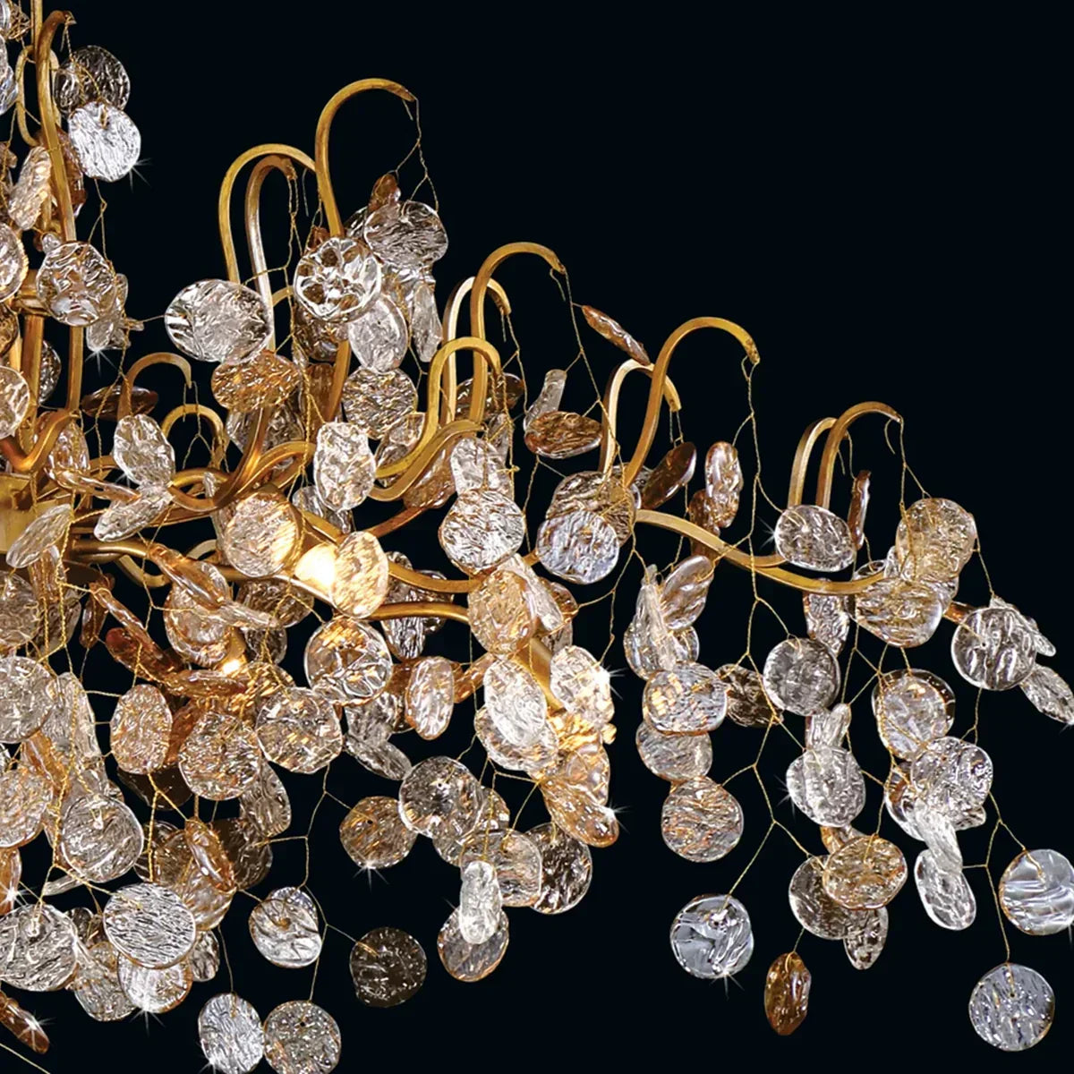 Campo Linear Chandelier 10 Light 45"W-Briglighting