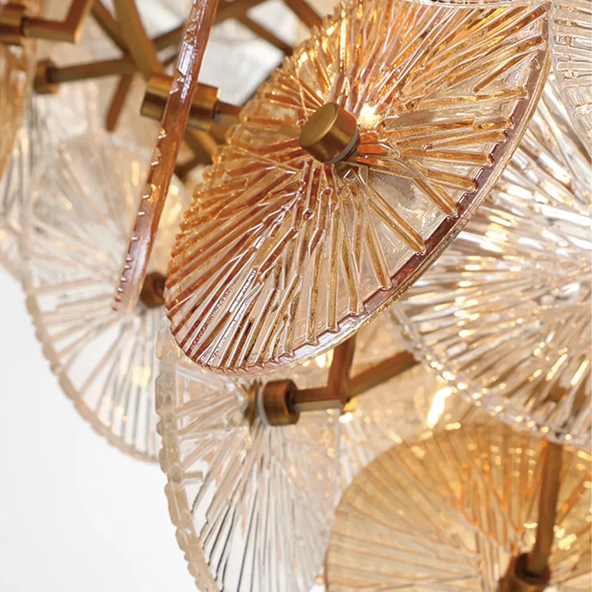 Suna Round Chandelier 12 Light 30"W-Briglighting