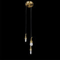3 Rock Crystal Short-eggplants Modern LED Pendant Light-Briglighting