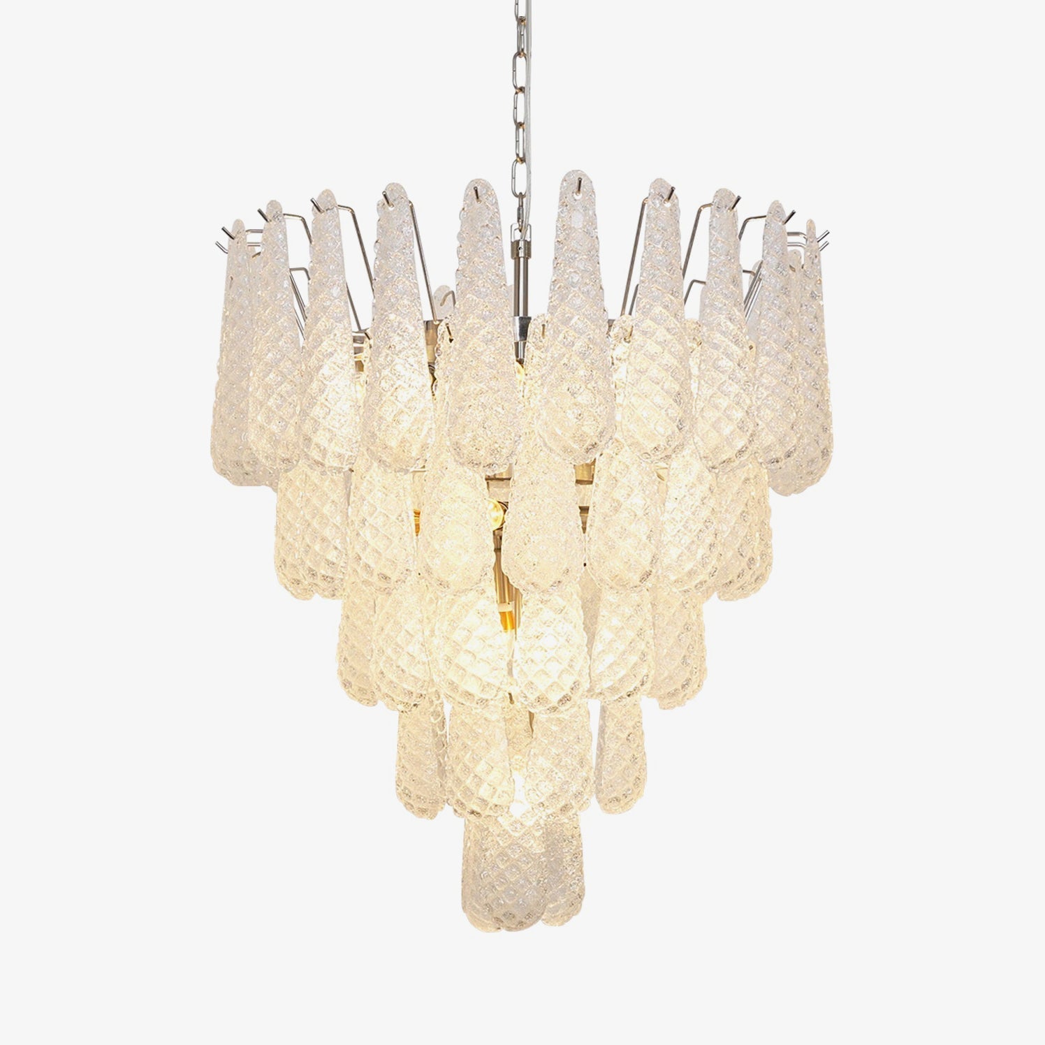 Exquisite Murano Glass Dewdrop Chandelier-Chandelier-Briglighting