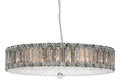 Plaza 21 Light Pendant Polished Stainless Steel-Briglighting