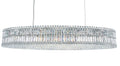 Plaza 24 Light Pendant Polished Stainless Steel-Briglighting