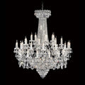 47 Inch Foyer Chandelier Lighting Elegant Big Chrome Chandelier-Briglighting