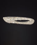 79 Inch Linear Looop Suspended Modern Crystal Chandelier for Living Room-Briglighting