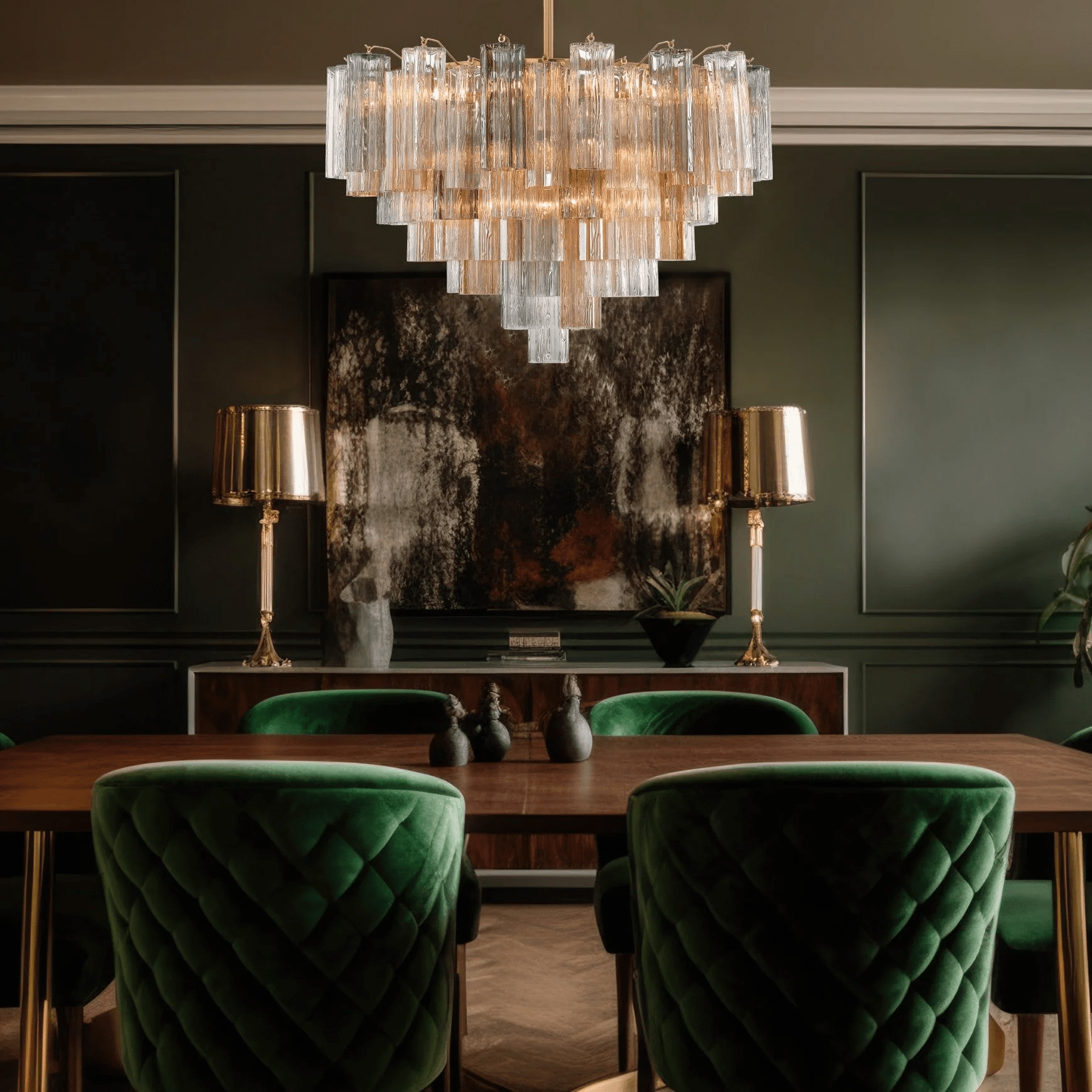 Modern Virella Murano Chandelier-Chandelier-Briglighting