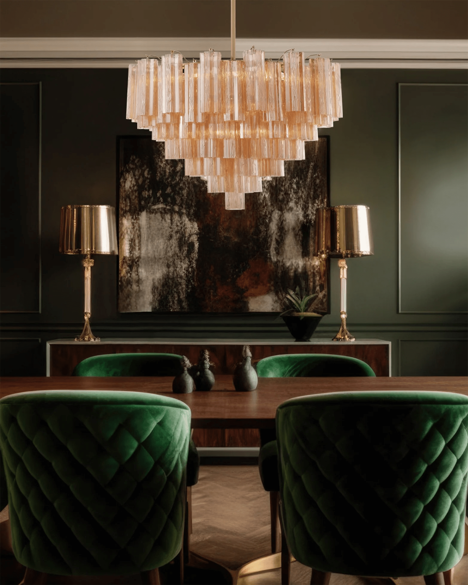 Modern Virella Murano Chandelier-Chandelier-Briglighting