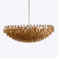 Premium Amber Sorrento Chandelier-Chandelier-Briglighting
