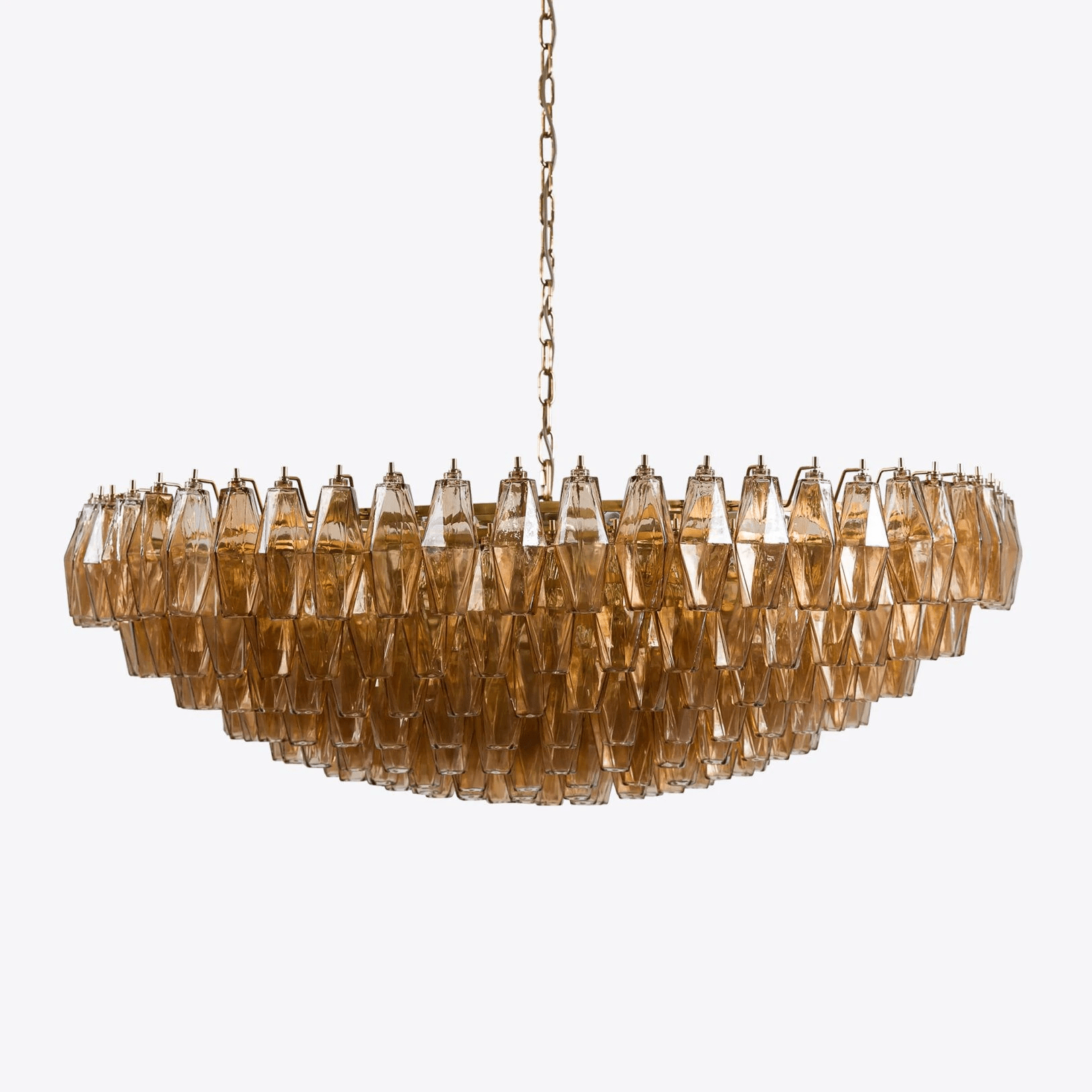 Premium Amber Sorrento Chandelier-Chandelier-Briglighting