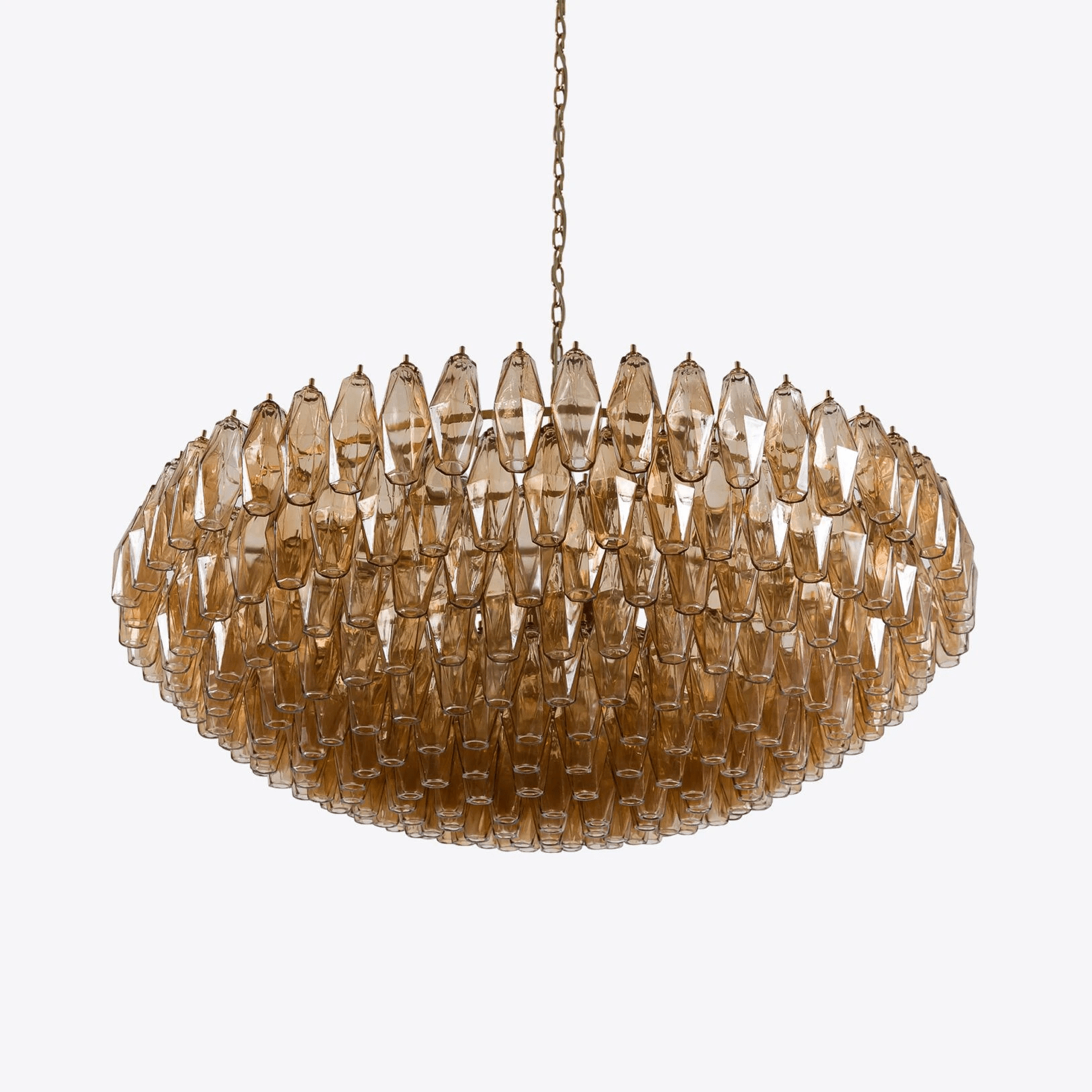 Premium Amber Sorrento Chandelier-Chandelier-Briglighting