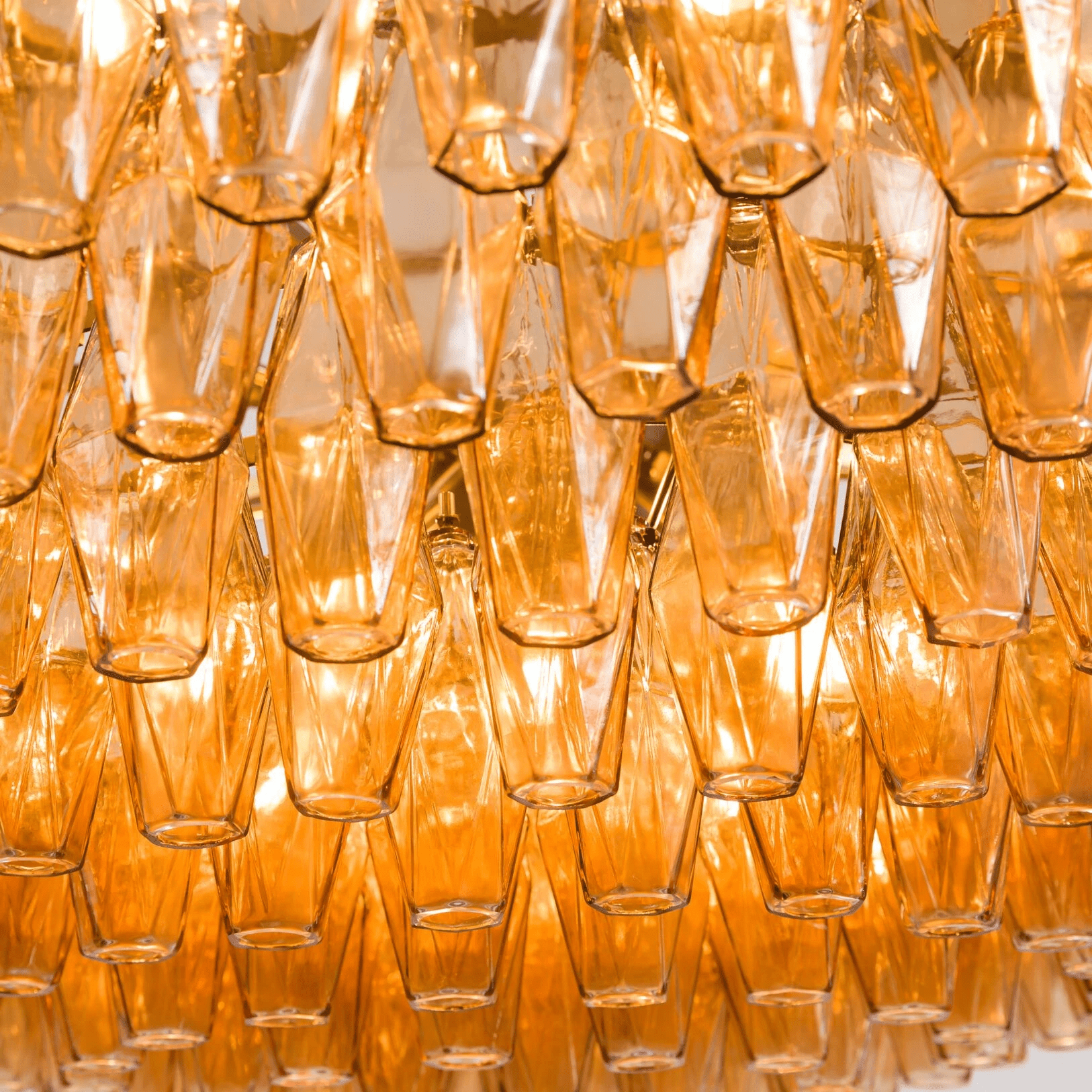 Premium Amber Sorrento Chandelier-Chandelier-Briglighting