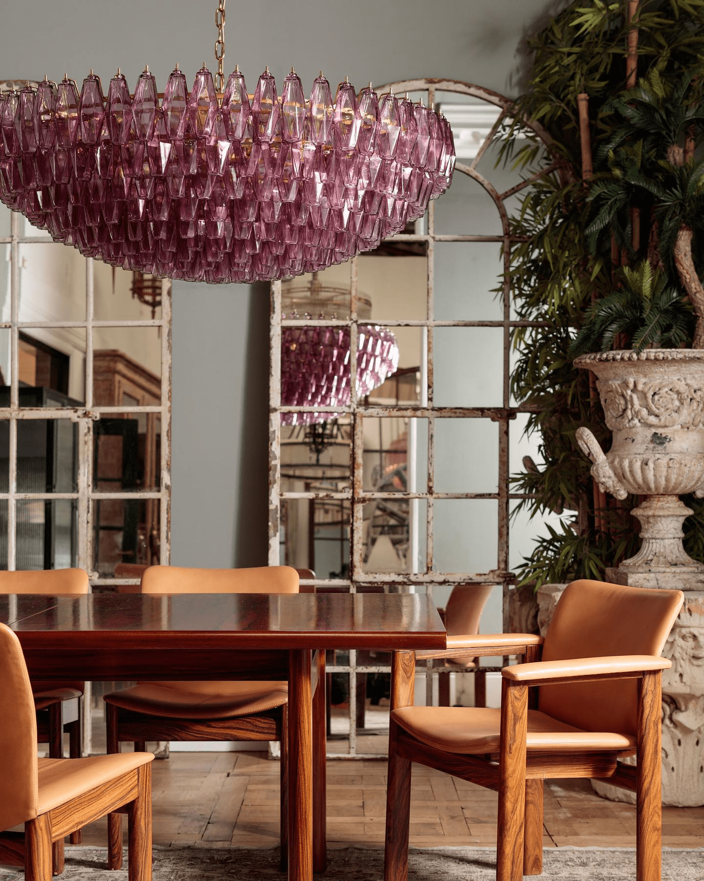 Premium Amber Sorrento Chandelier-Chandelier-Briglighting