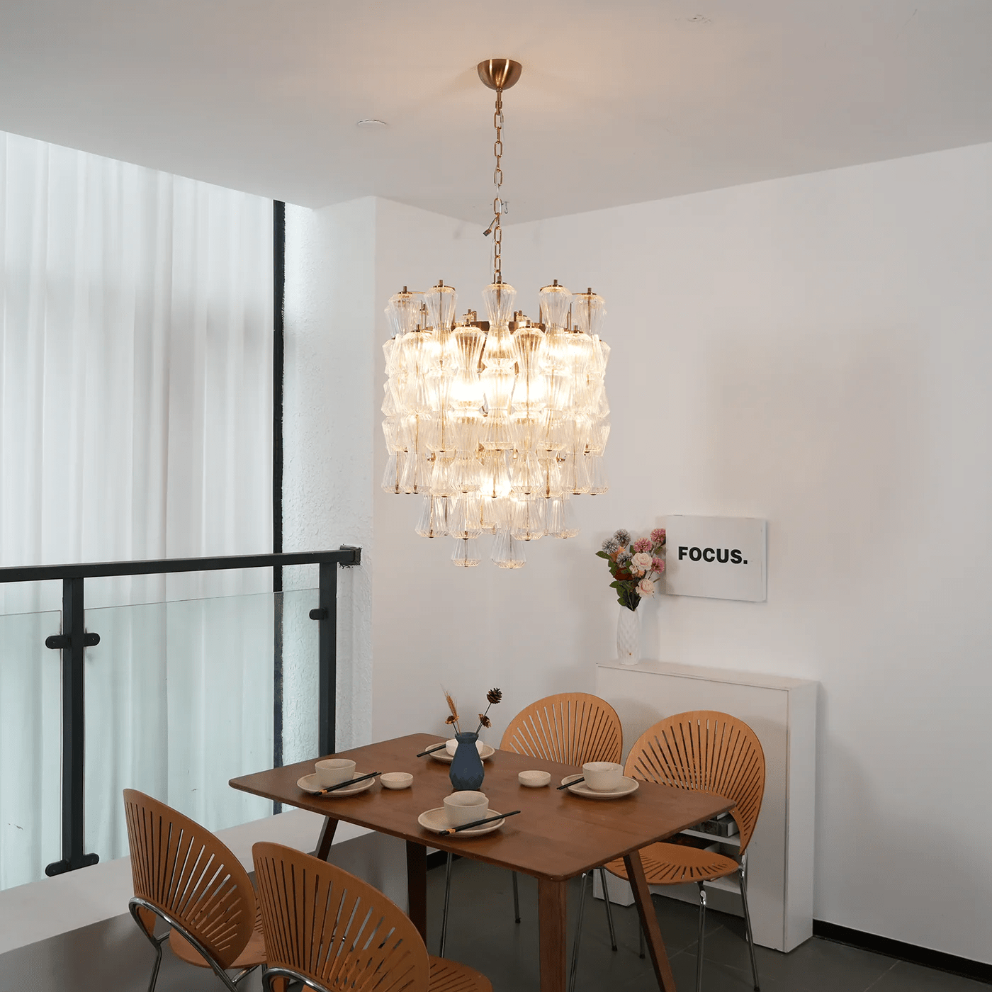 Premium Florenzia Murano Glass Chandelier-Chandelier-Briglighting