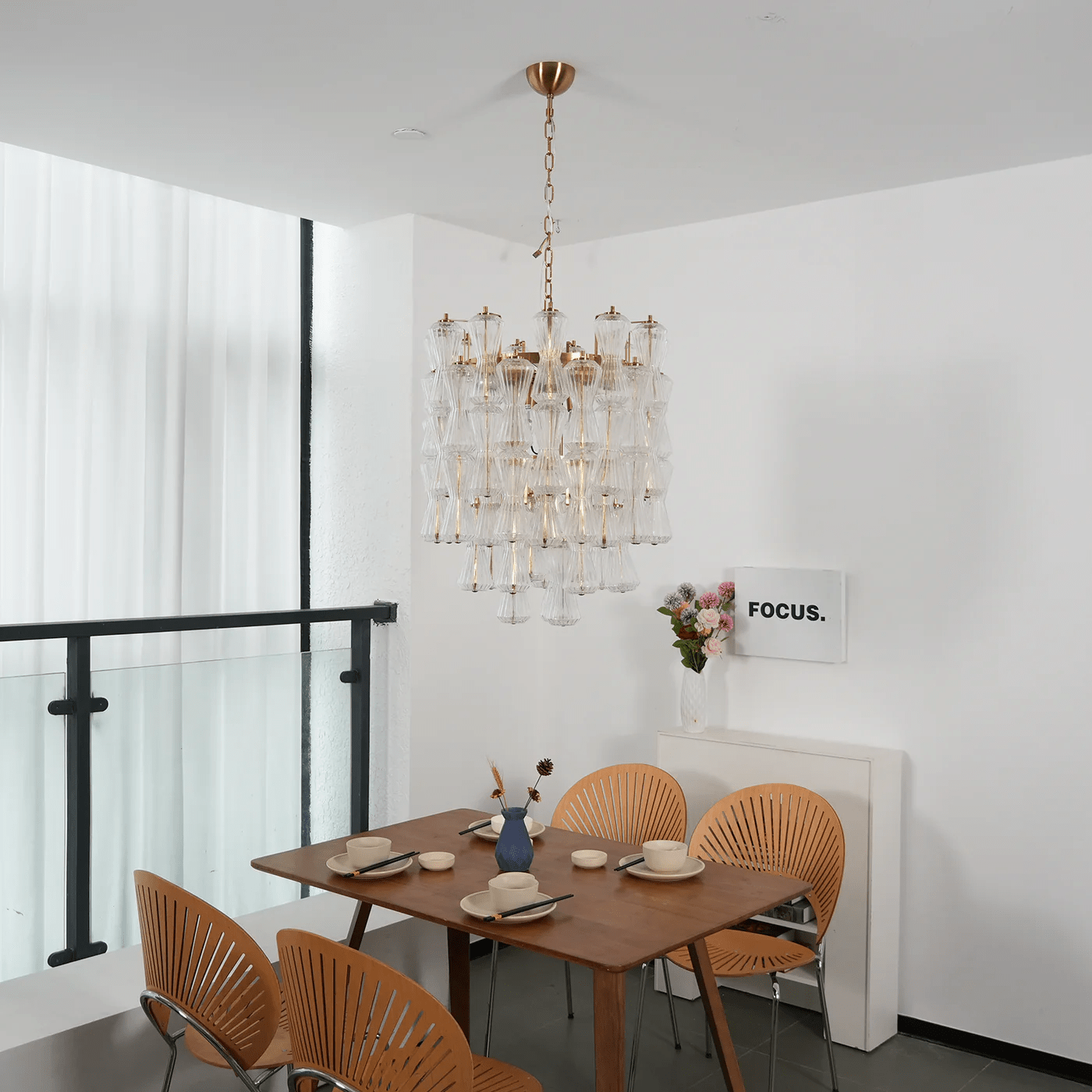 Premium Florenzia Murano Glass Chandelier-Chandelier-Briglighting