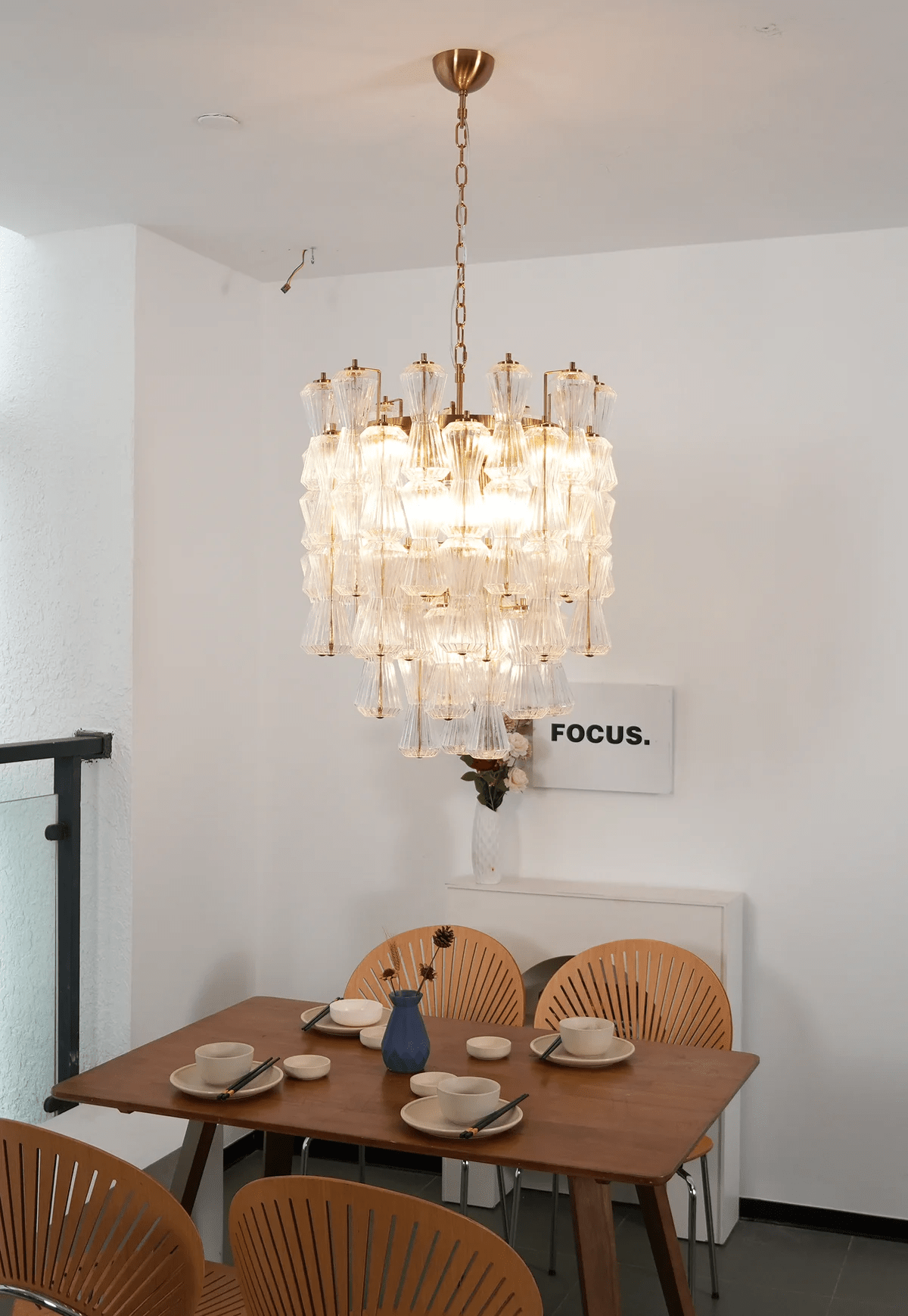 Premium Florenzia Murano Glass Chandelier-Chandelier-Briglighting
