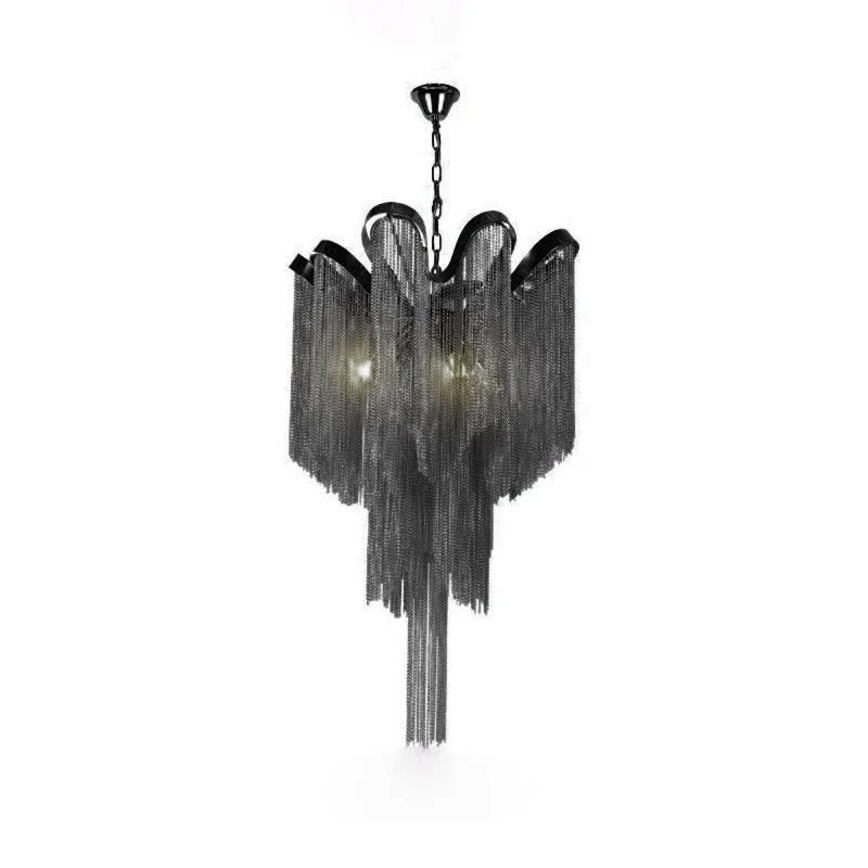 Stream Chain Chandelier-Chandelier-Briglighting