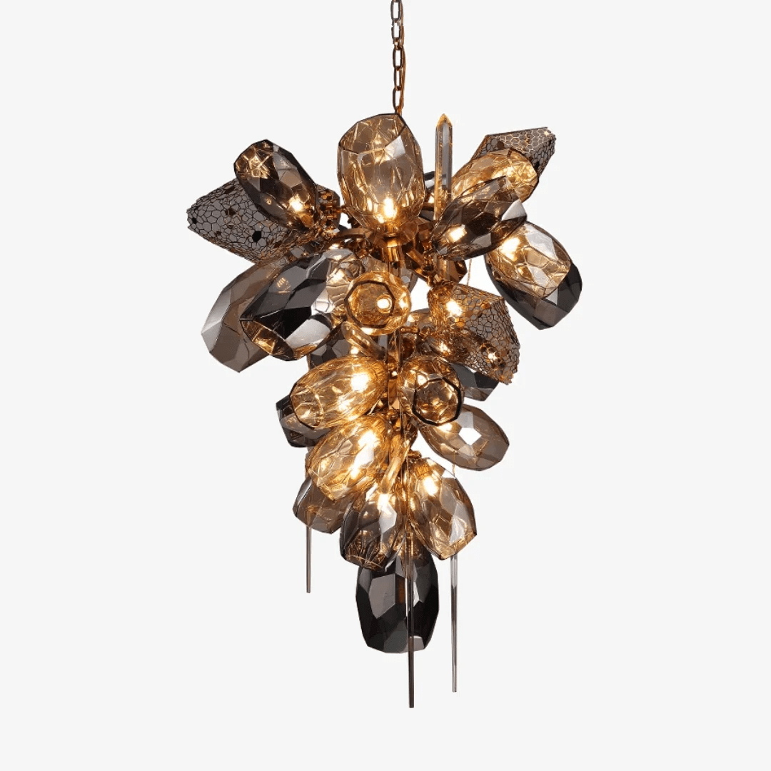 Premium Modern Art Glass Crystal Chandelier-Chandelier-Briglighting