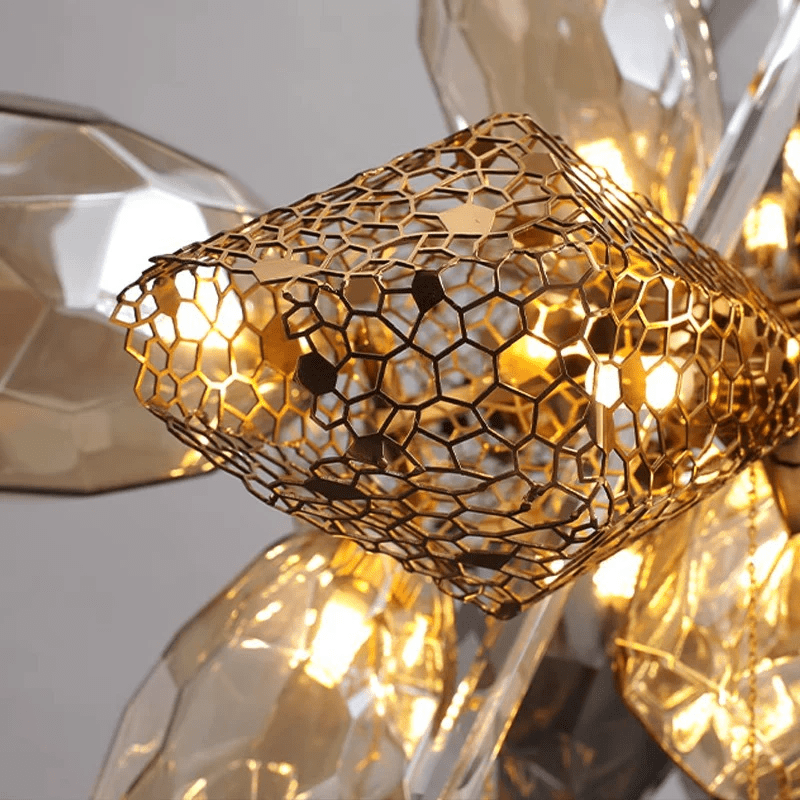 Premium Modern Art Glass Crystal Chandelier-Chandelier-Briglighting