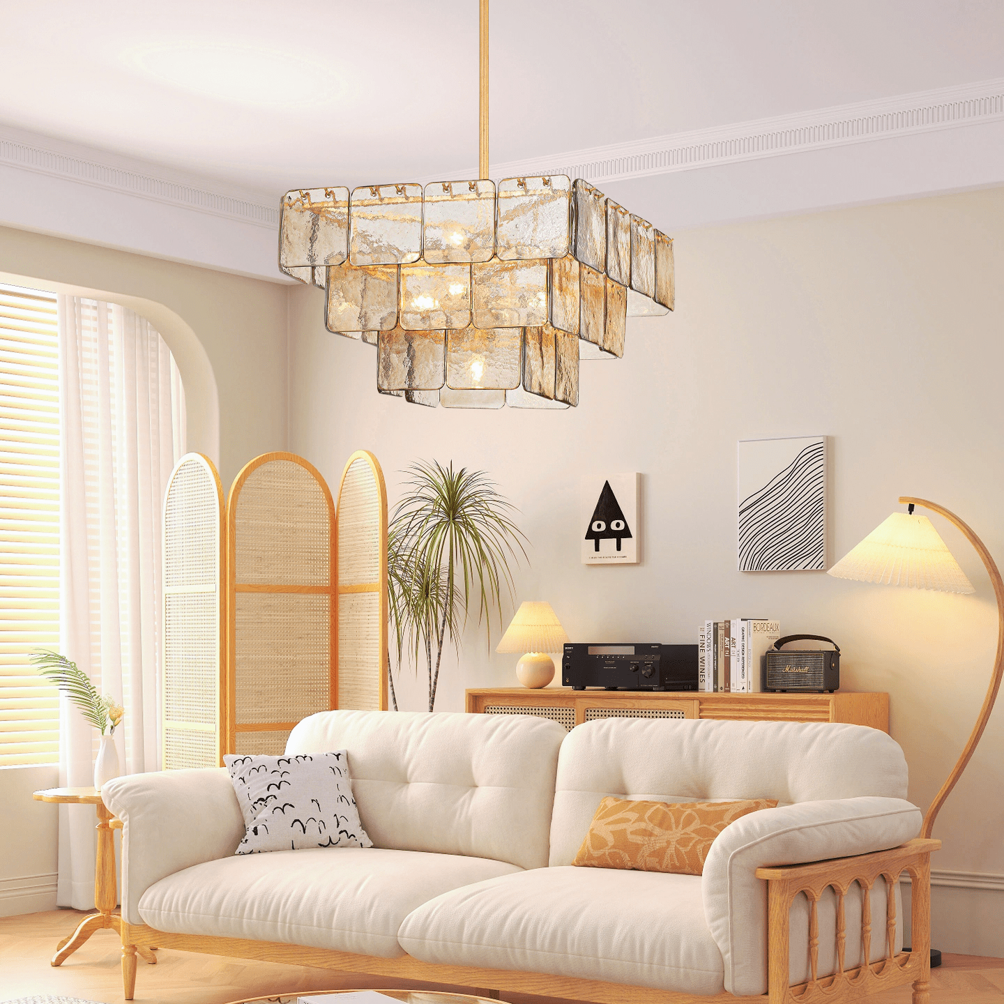 Modern Regal Chandelier-Chandelier-Briglighting