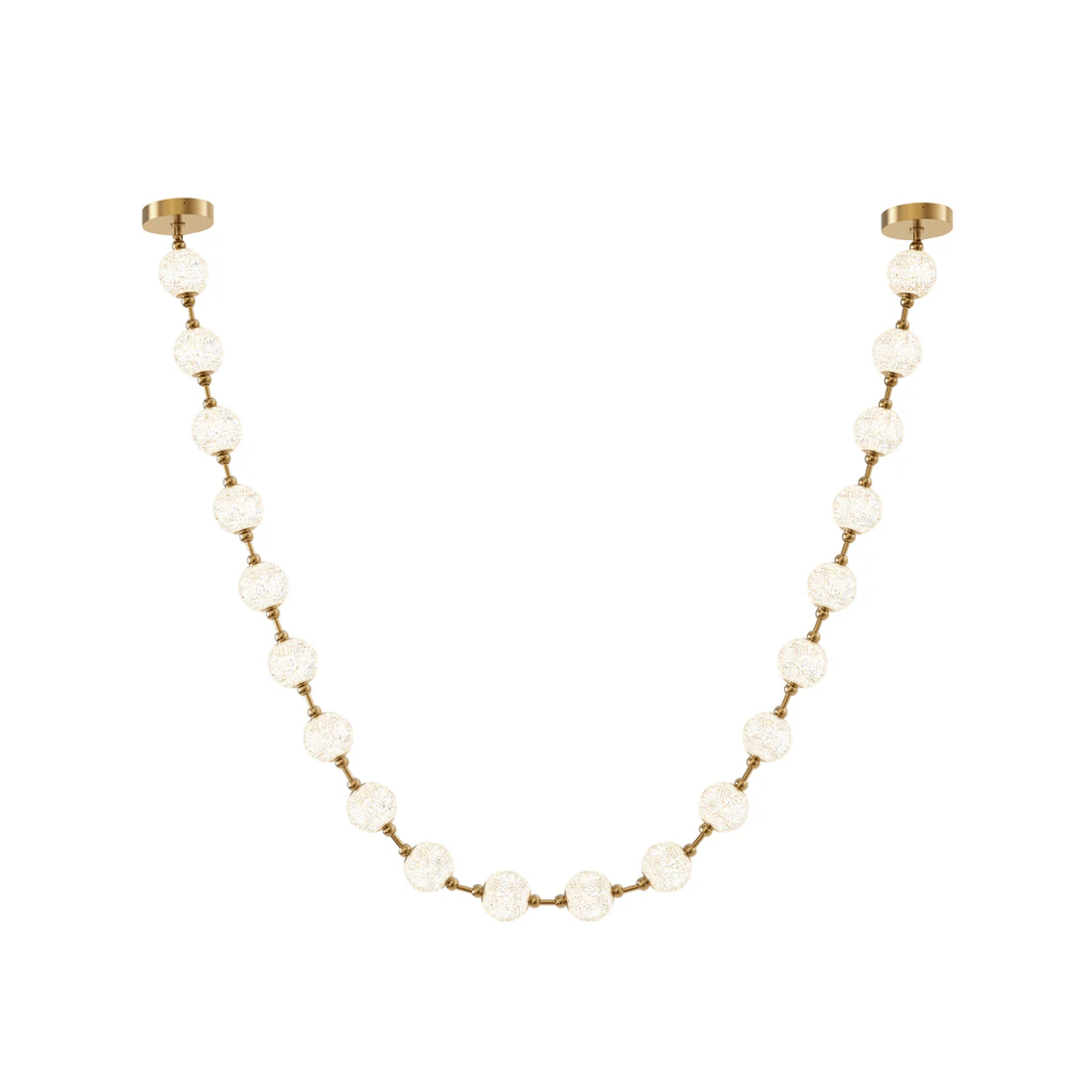 Strand Necklace Chandelier-Chandelier-Briglighting