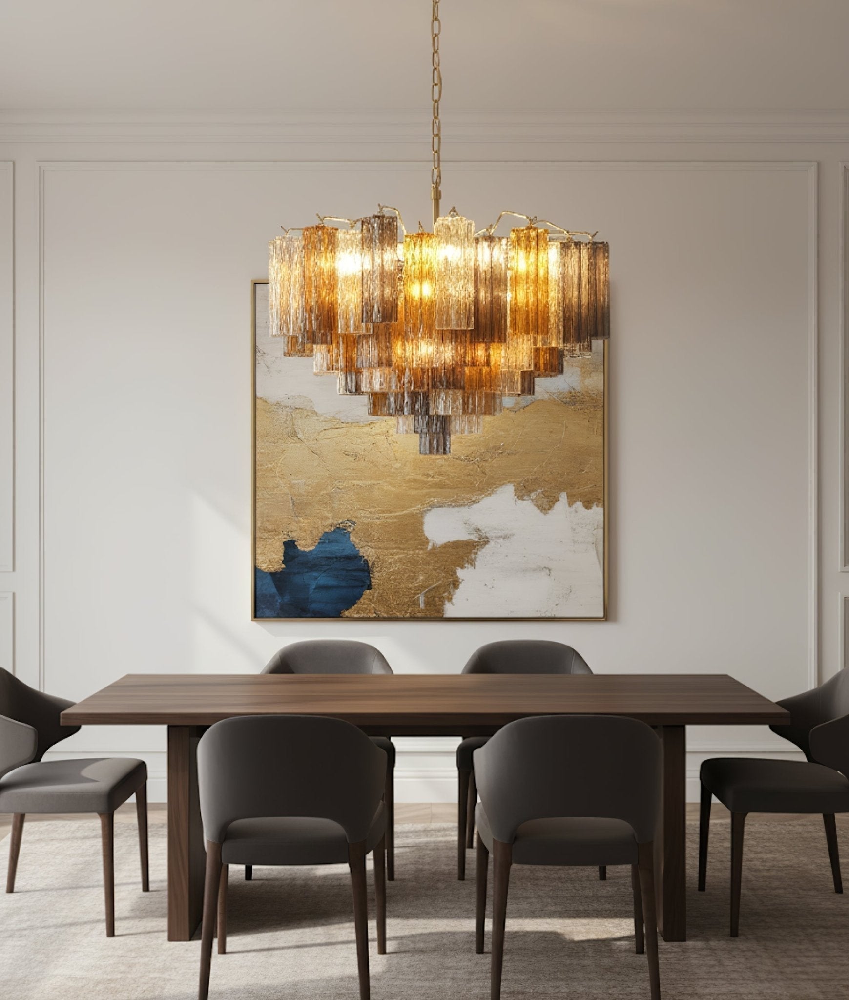 Modern Virella Murano Chandelier-Chandelier-Briglighting