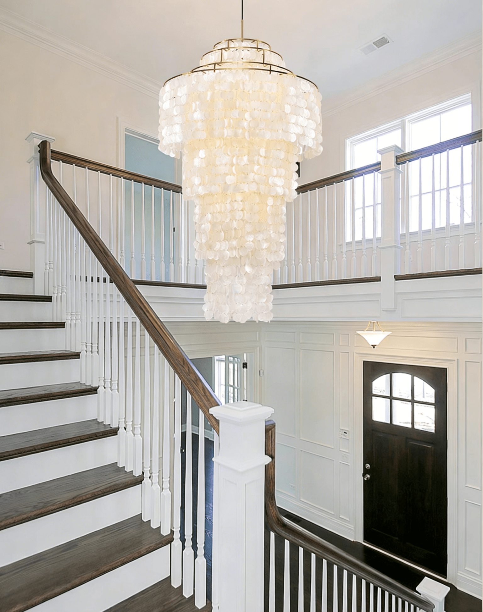 Modern Nerida Shell Chandelier-Chandelier-Briglighting