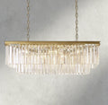 1920S Odeon Rectangular Chandelier 40", 49", 59"-chandelier-Briglighting