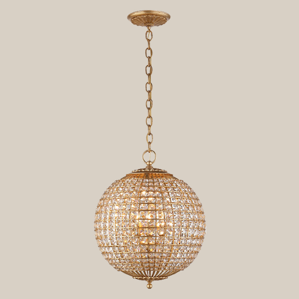 Crystal Globe Pendant Light