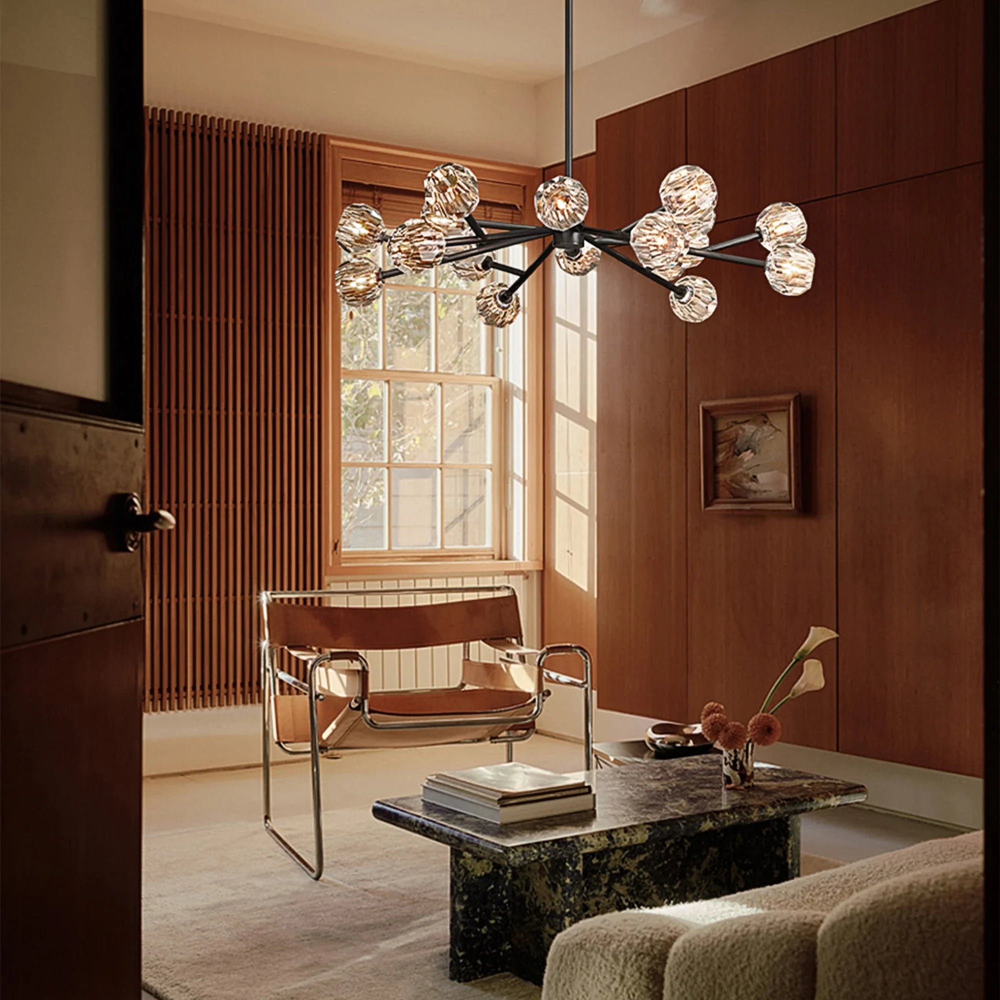 Boule De Cristal Round Chandelier 24", 36", 48", 60", 72"