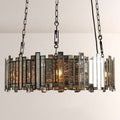 Theodore Round Chandelier-Chandelier-Briglighting