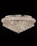 28'' Round Crystal Ceiling Light Empire Flush Mounted Crystal Chandelier-吸顶灯-Briglighting