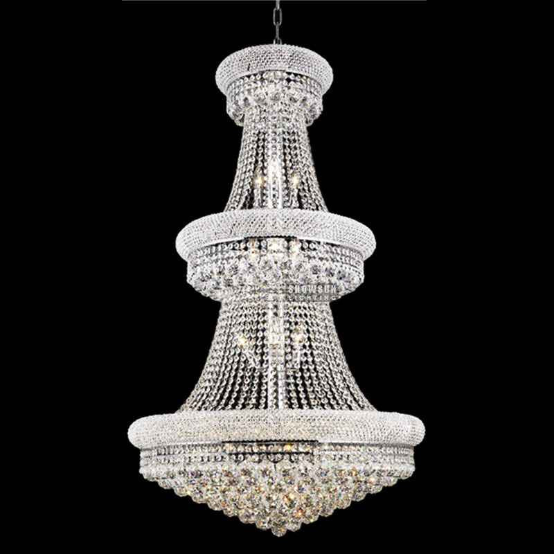 30X50 Inch 32 Lights French Empire K9 Crystal Chandelier-Briglighting