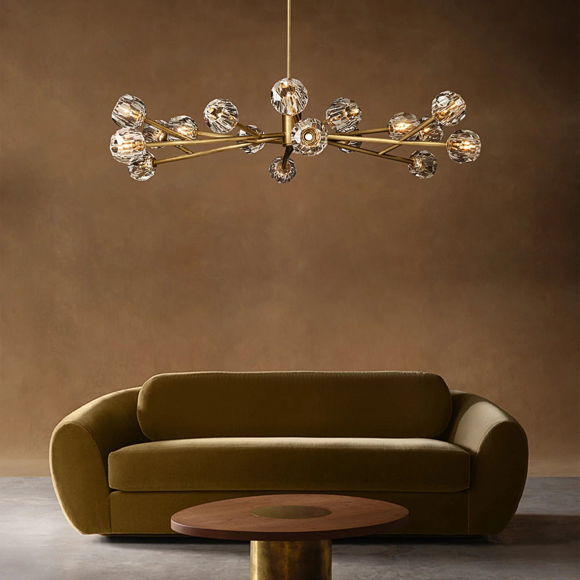 Boule De Cristal Round Chandelier 24", 36", 48", 60", 72"