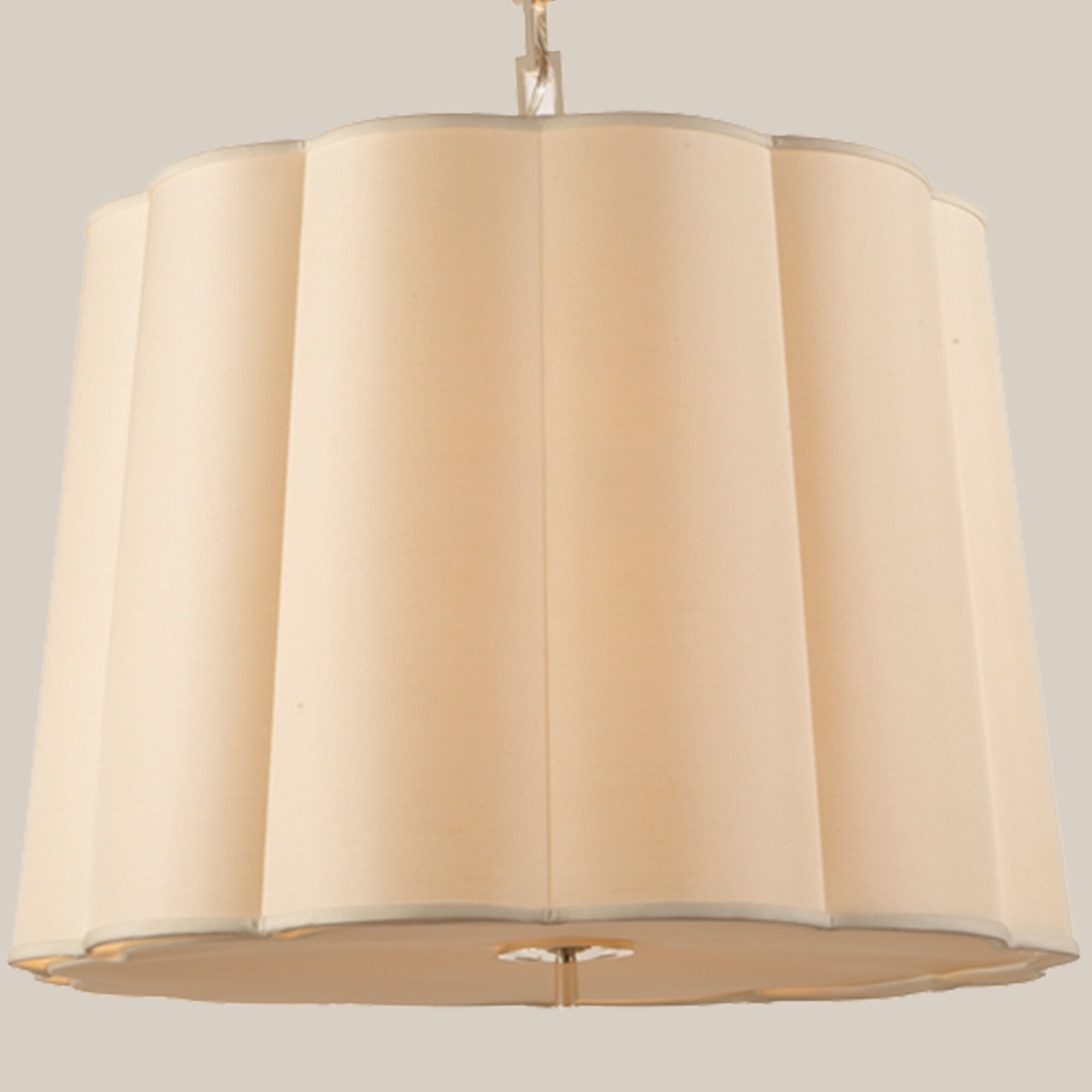 Fabric Drum Pendant Light