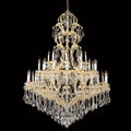 59X85 Inch Tall Chandelier for High Ceiling Foyers 48 Lights Gold Elegant Crystal Lighting-Briglighting