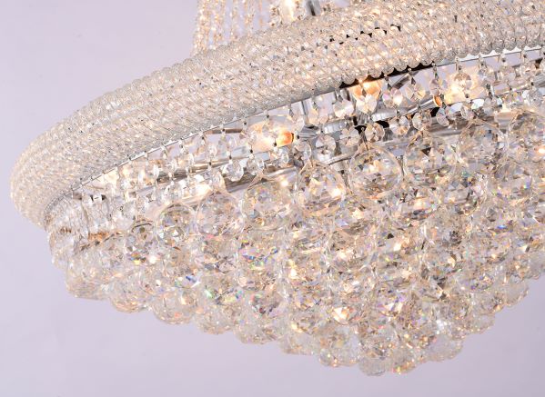 30X50 Inch 32 Lights French Empire K9 Crystal Chandelier-Briglighting