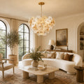 Suna Round Chandelier 12 Light 30"W-Briglighting