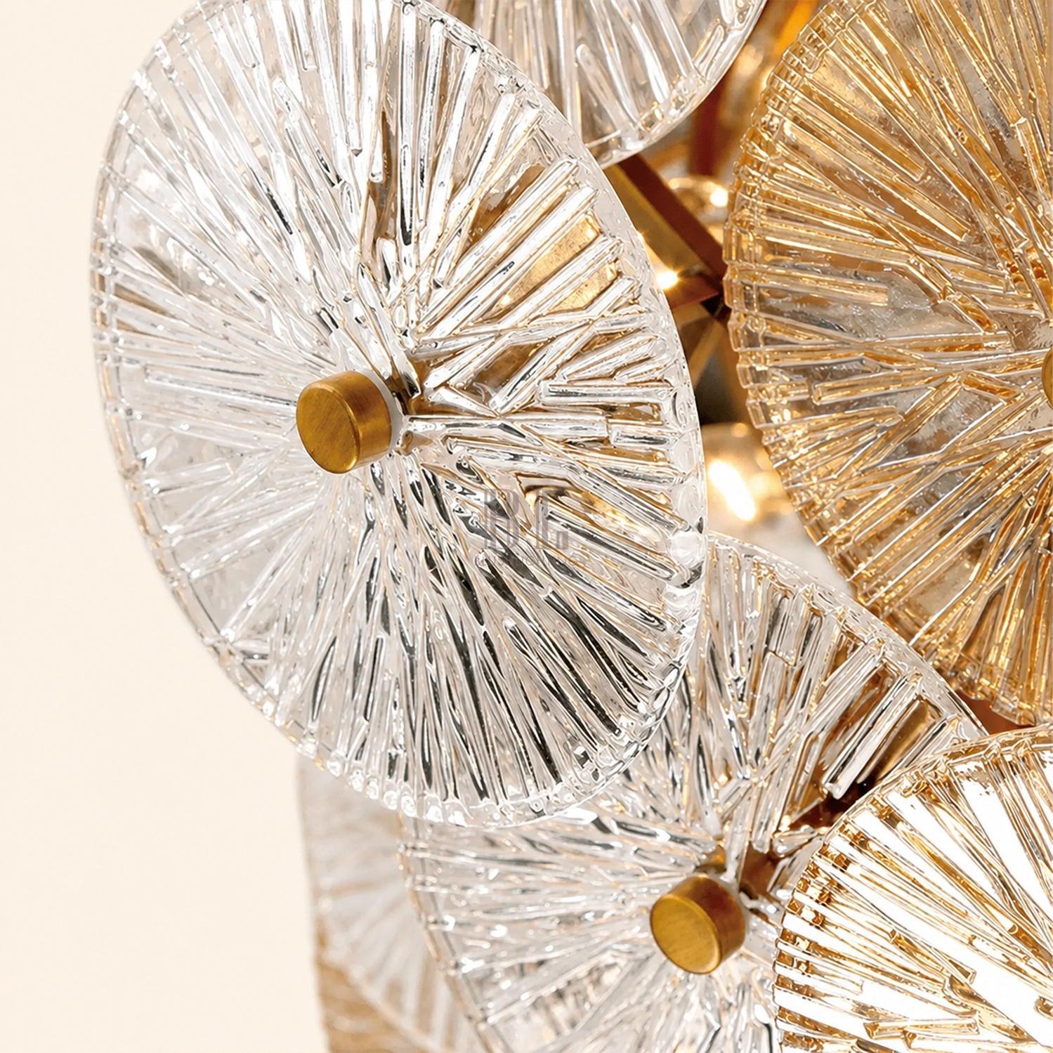 Suna Round Chandelier 12 Light 30"W-Briglighting