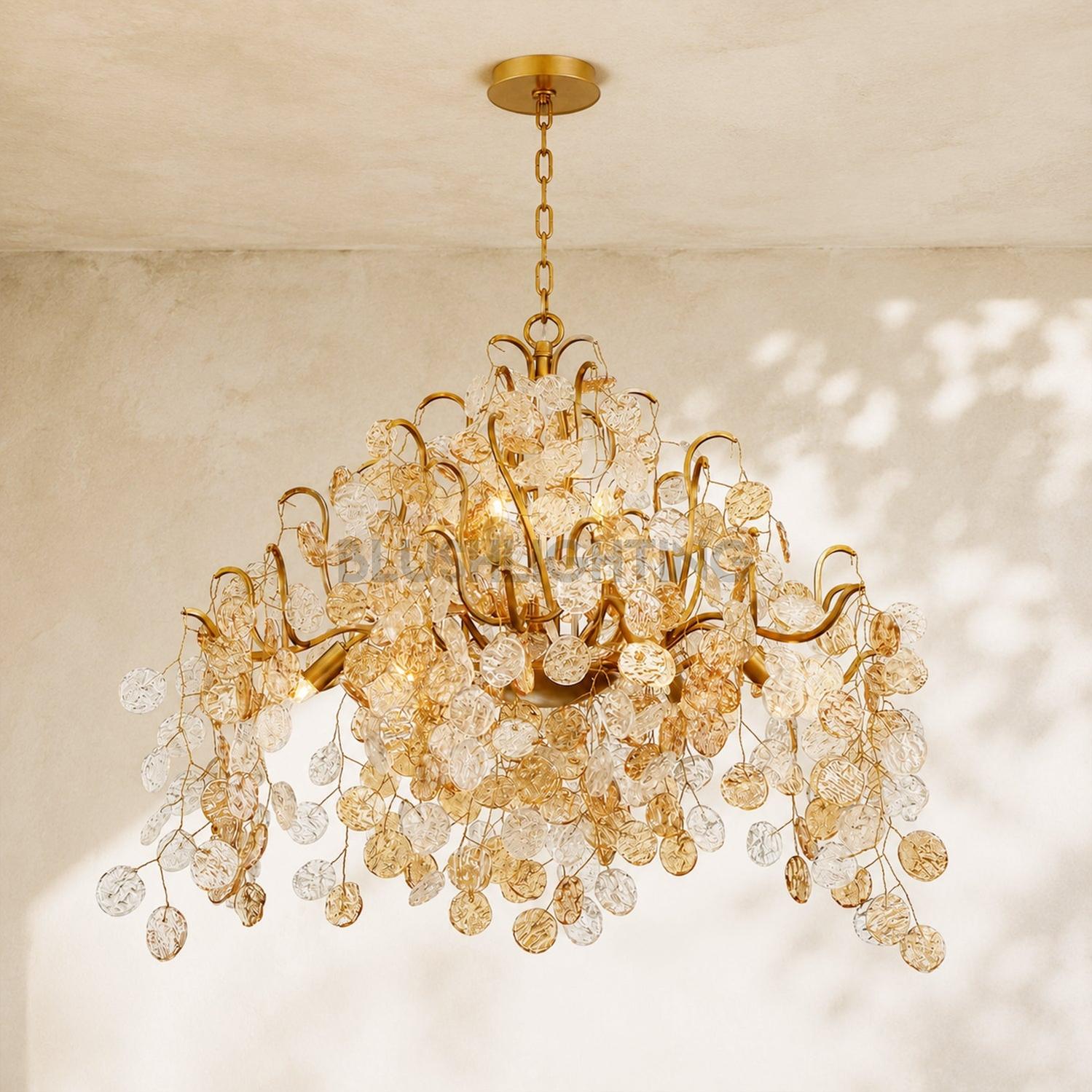Campo Round Chandelier 11 Light 33"W-Briglighting