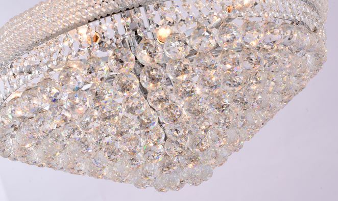 30X50 Inch 32 Lights French Empire K9 Crystal Chandelier-Briglighting