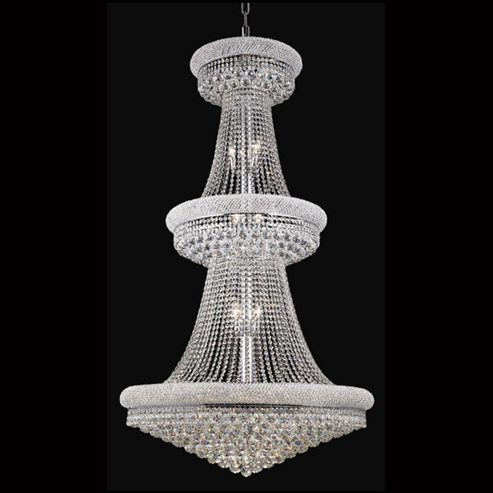36X66 Inch 34 Lights French Empire K9 Crystal Chandelier-Briglighting