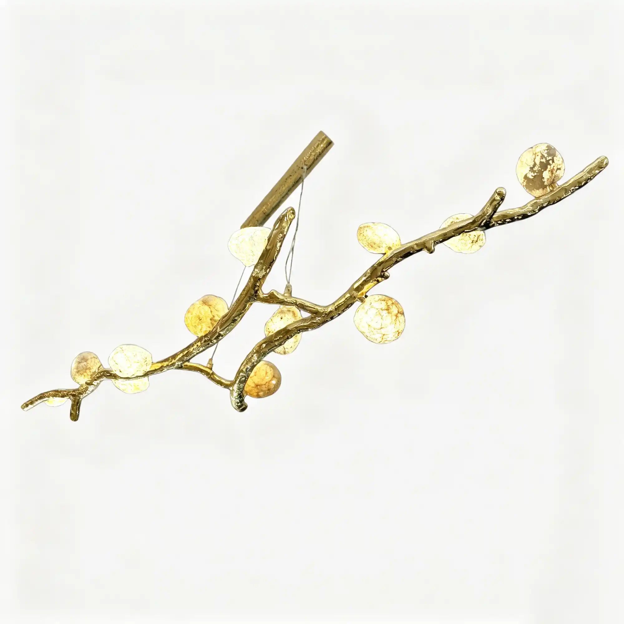 Luxury Statement Nature-inspired Twig Natural Crystal Chandelier-Briglighting