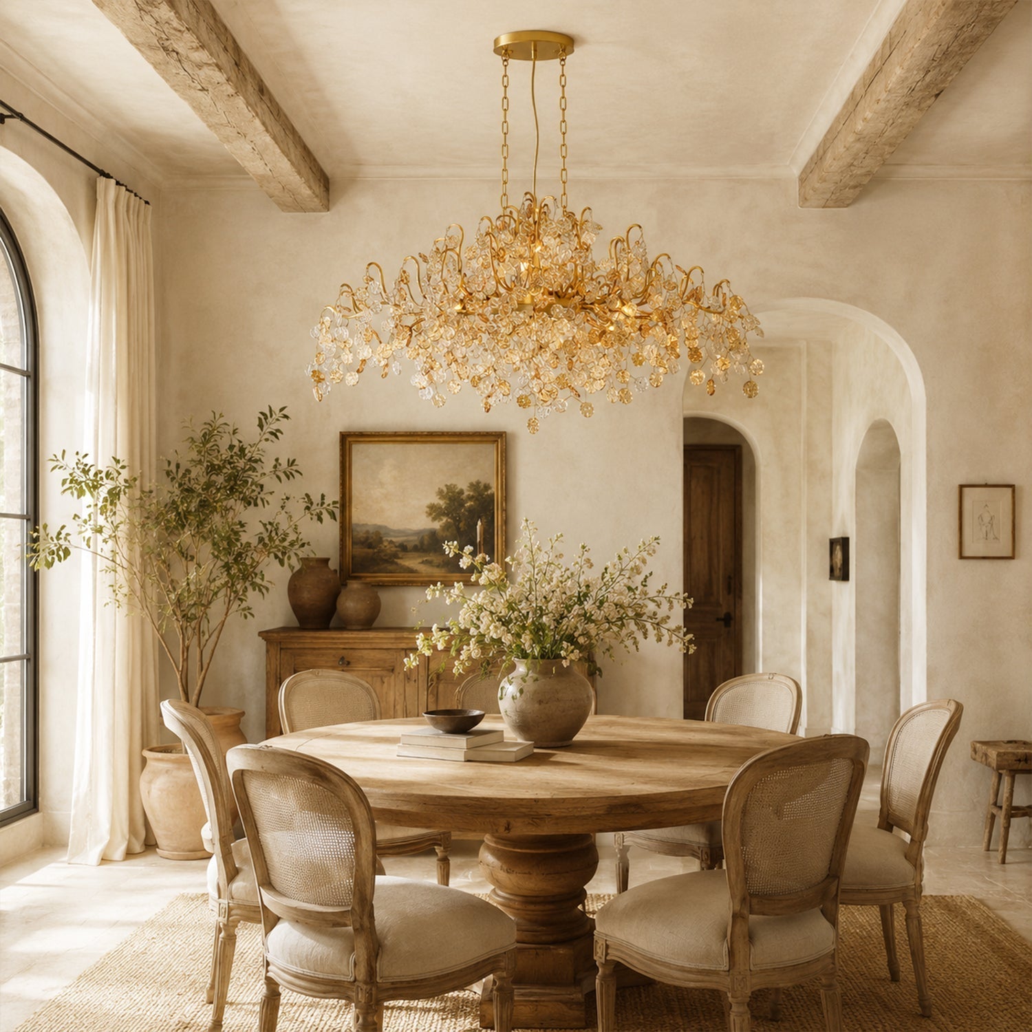 Campo Linear Chandelier 10 Light 45"W-Briglighting