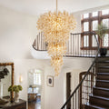 Campo Round Multi-Tier Chandelier 33-Light 47"W-Briglighting
