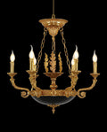 28X26 Inch 6 Lights Rococo French Empire Copper Chandelier-Briglighting
