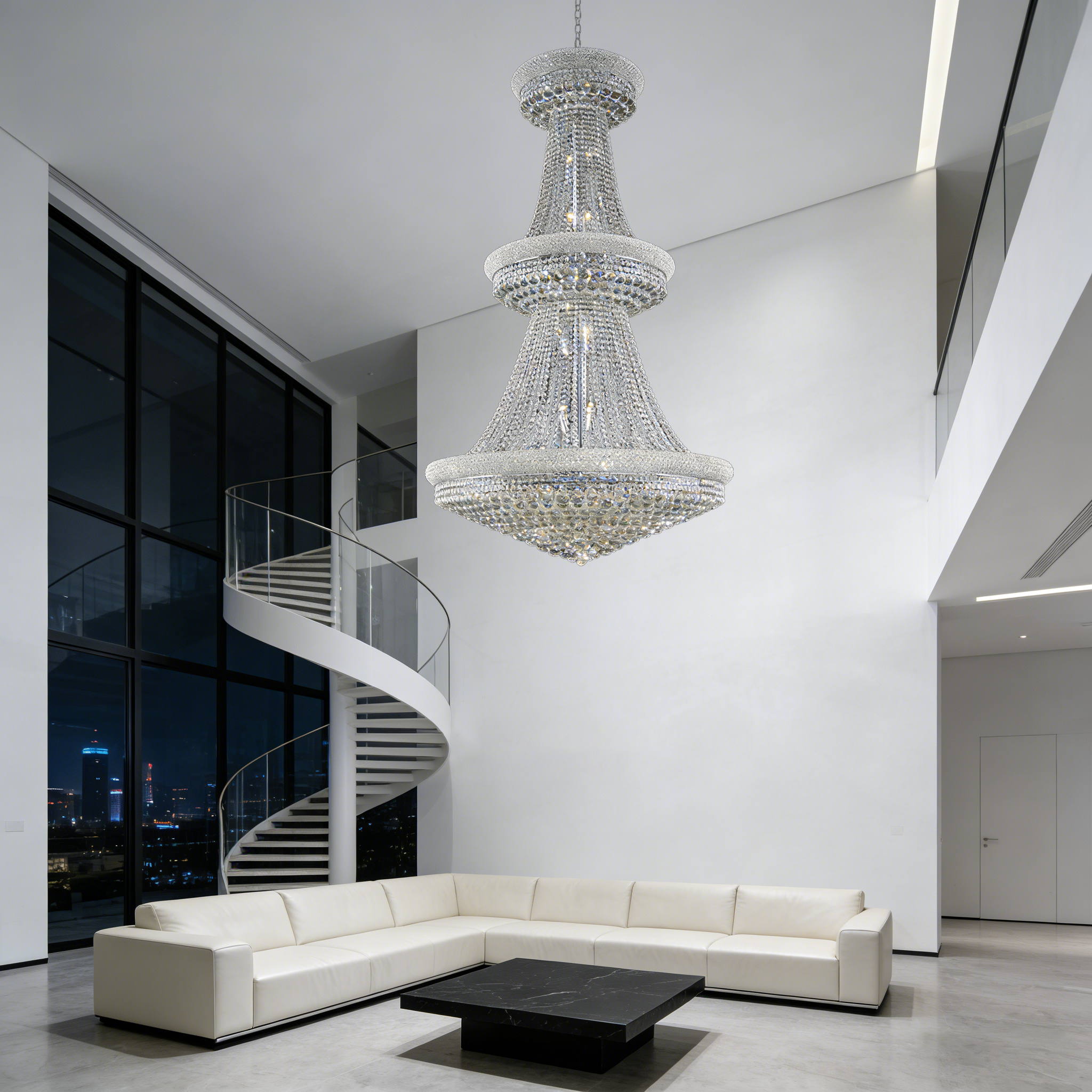 42X65 Inch 45 Lights French Empire K9 Crystal Chandelier-Briglighting