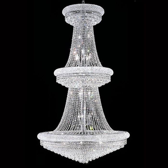 42X72 Inch 48 Lights Elegant Empire K9 Crystal Chandelier-Briglighting