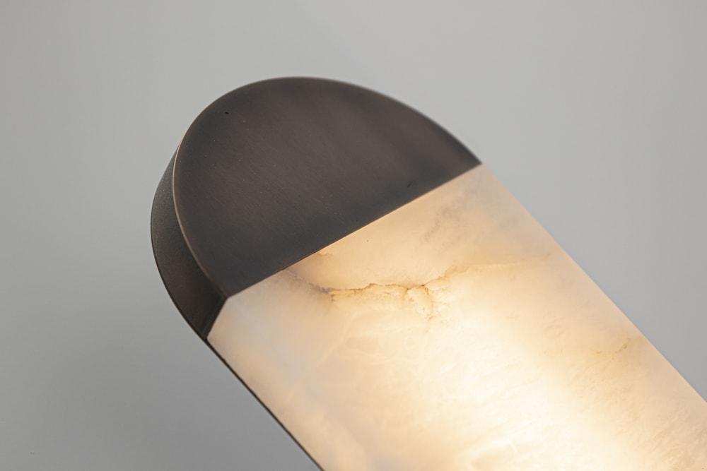 Ghost alabaster wall sconce-Briglighting