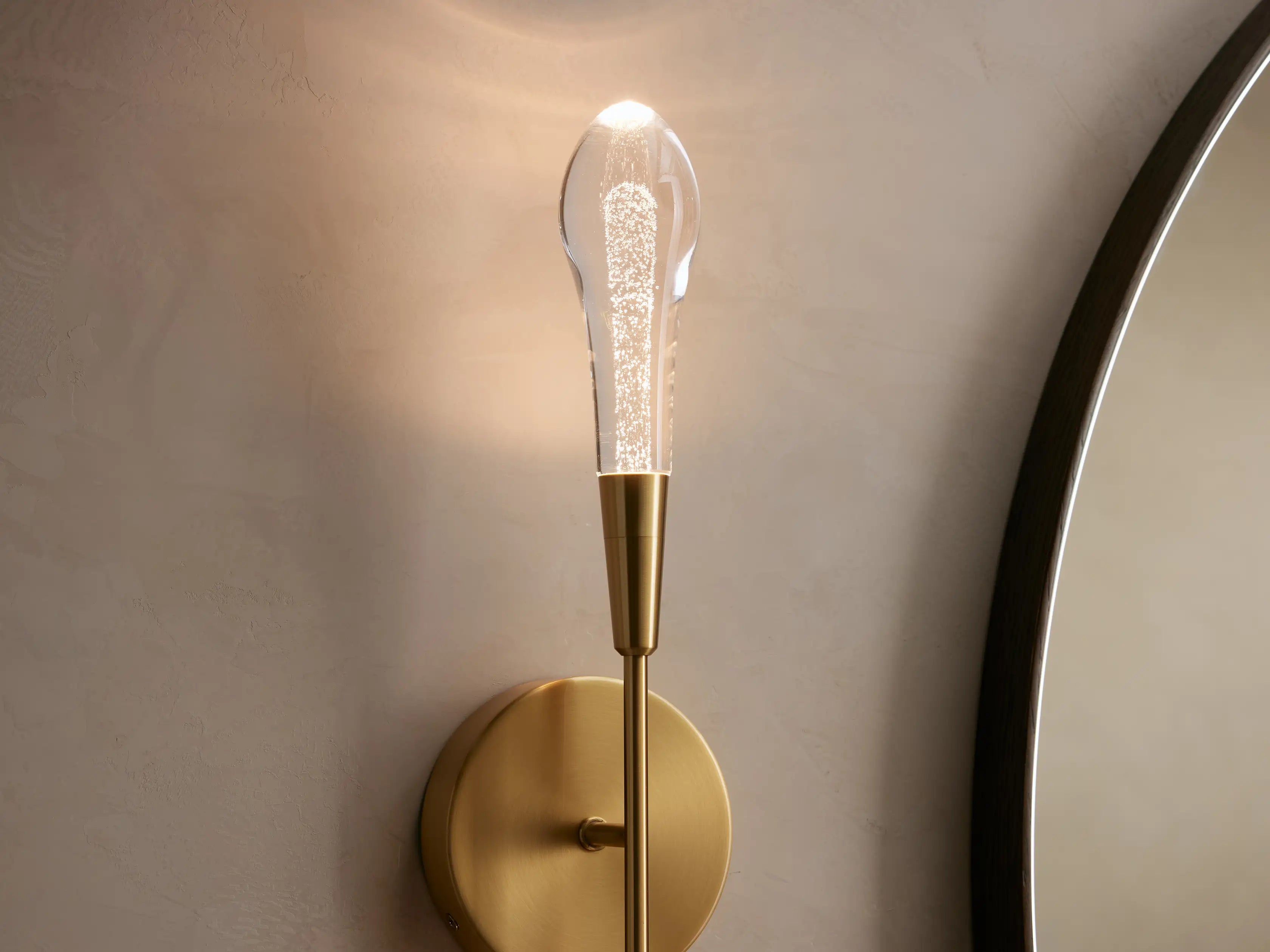 Soltaire Crystal Double Wall Sconce-Briglighting